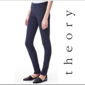THEORY Piall Blue Skinny Pants Legging 6